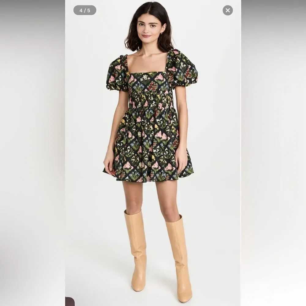 NEW Agua by Agua Bendita Caramelo Magdalena Noche Mini Dress Large - Picture 13 of 13